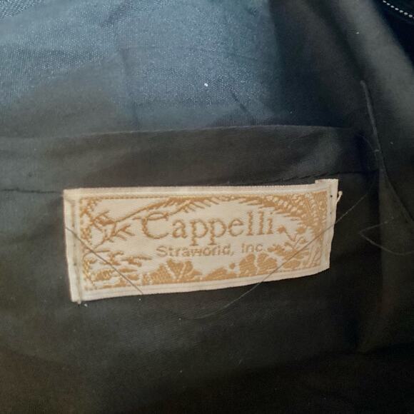 Cappelli black straw large tote - Picture 8 of 9